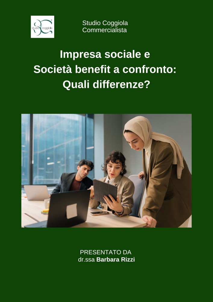 Societa' benefit vs Imprese sociali